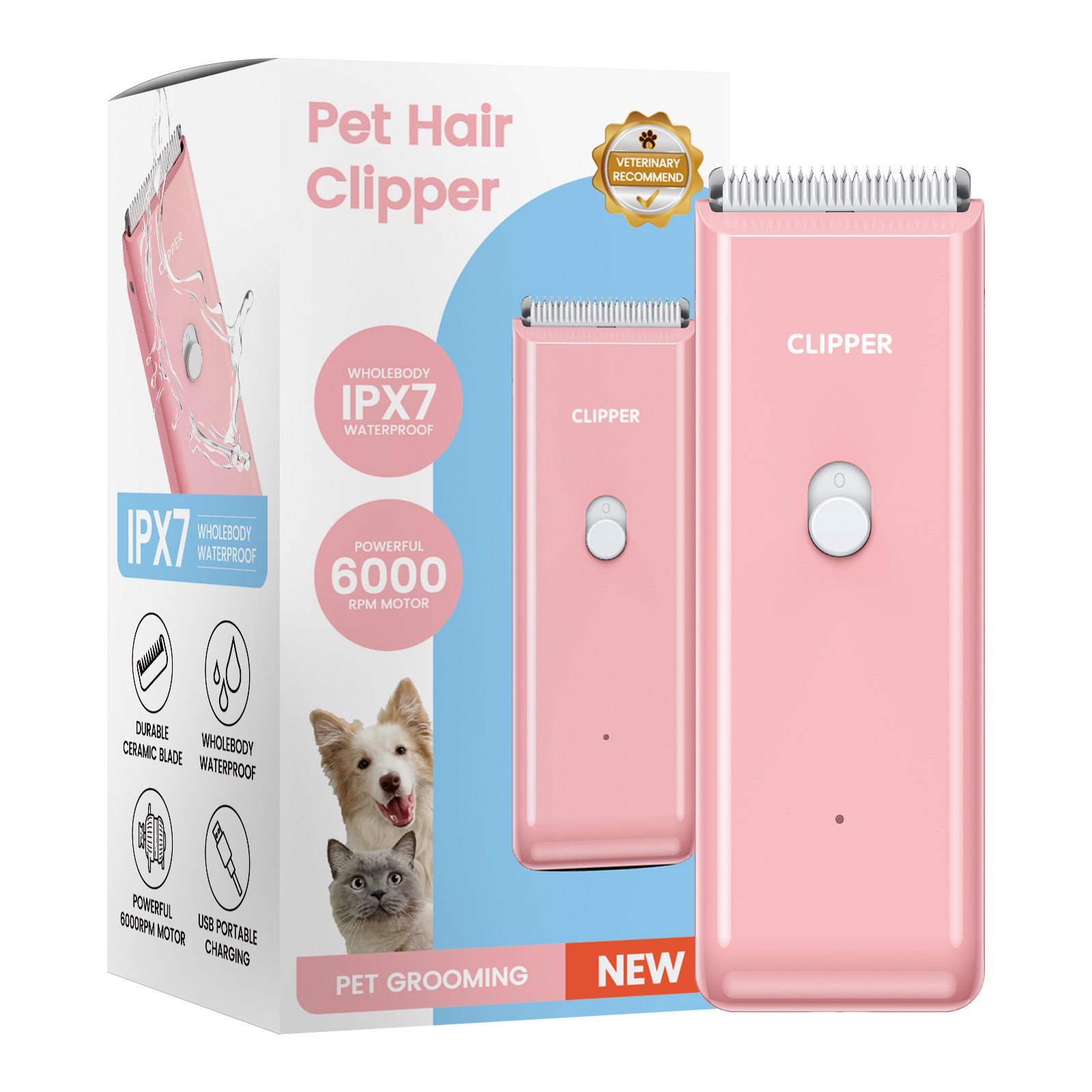 Fear-Free Grooming! waterproof - Hair Care Logo のレビューと価格