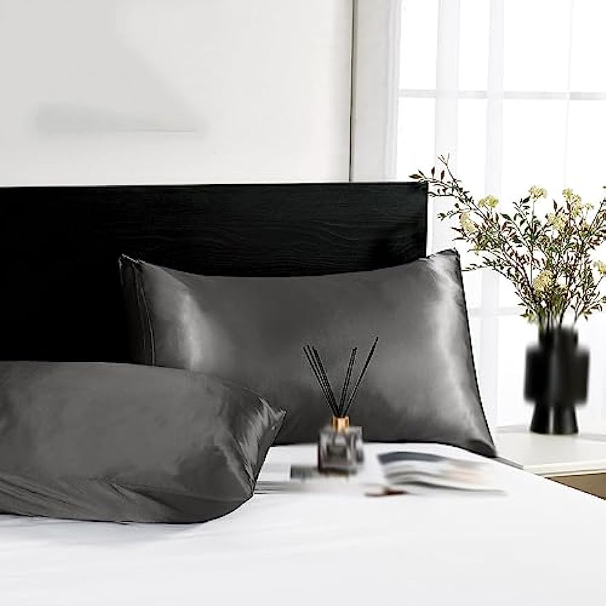2pcs Satin Silk Pillowcase for - Satin Pillowcase Silk のレビューと価格