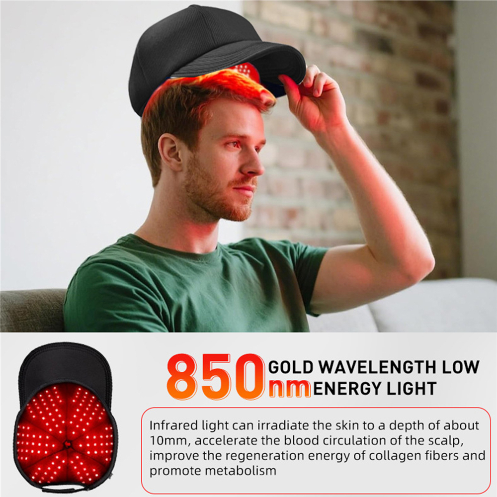 Red Light Hair Care Hat 850nm  - Hair Care Frizzy Hair のレビューと価格