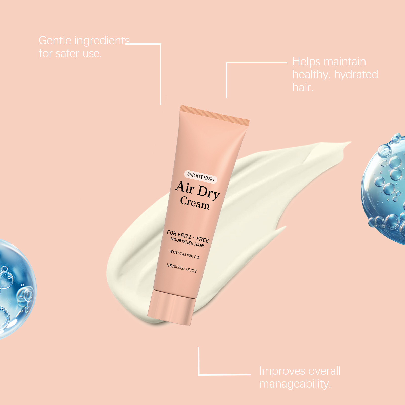 Air Dry Smoothing Hair Cream A - Hair Care Normal のレビューと価格