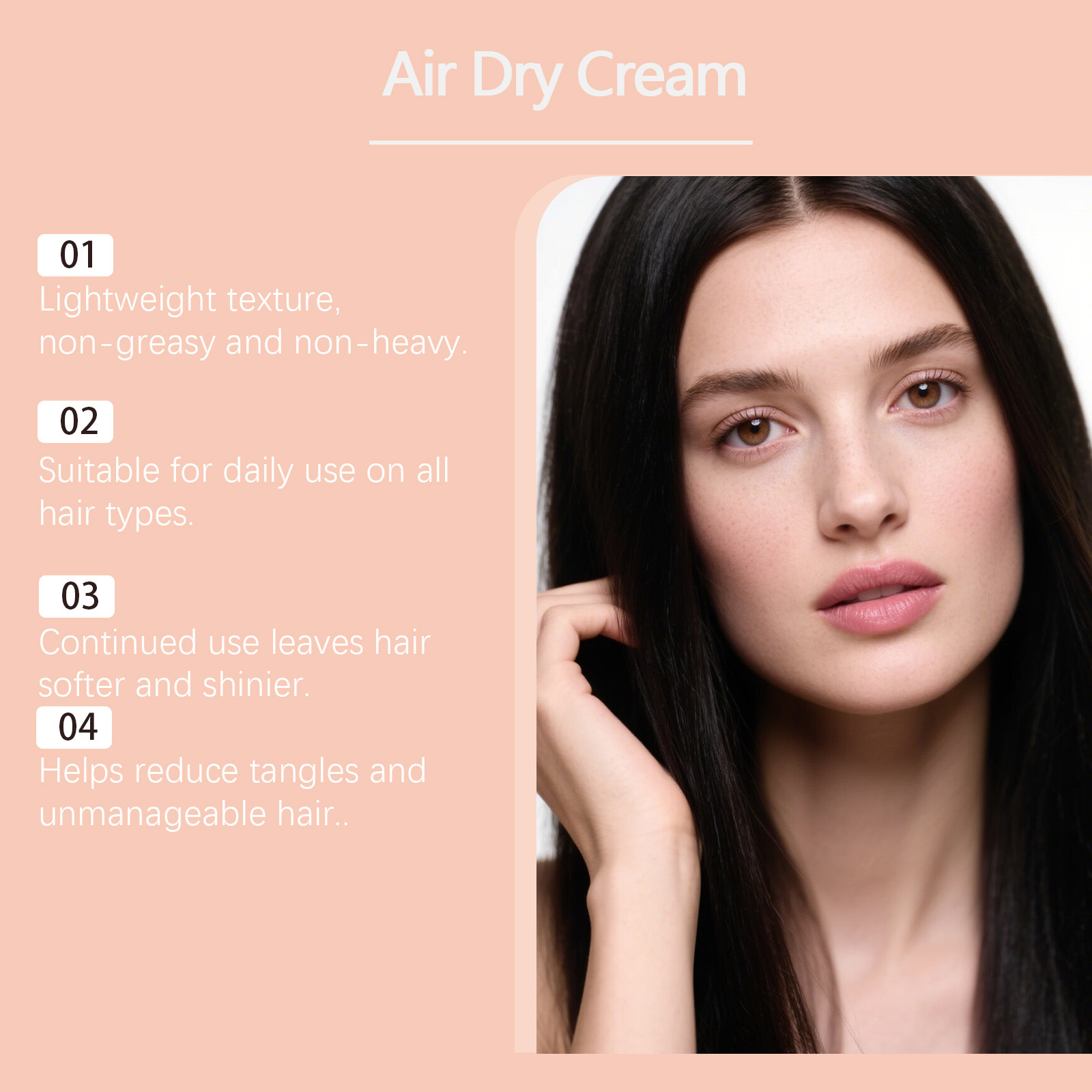 Air Dry Smoothing Hair Cream A - Hair Care Normal のレビューと価格
