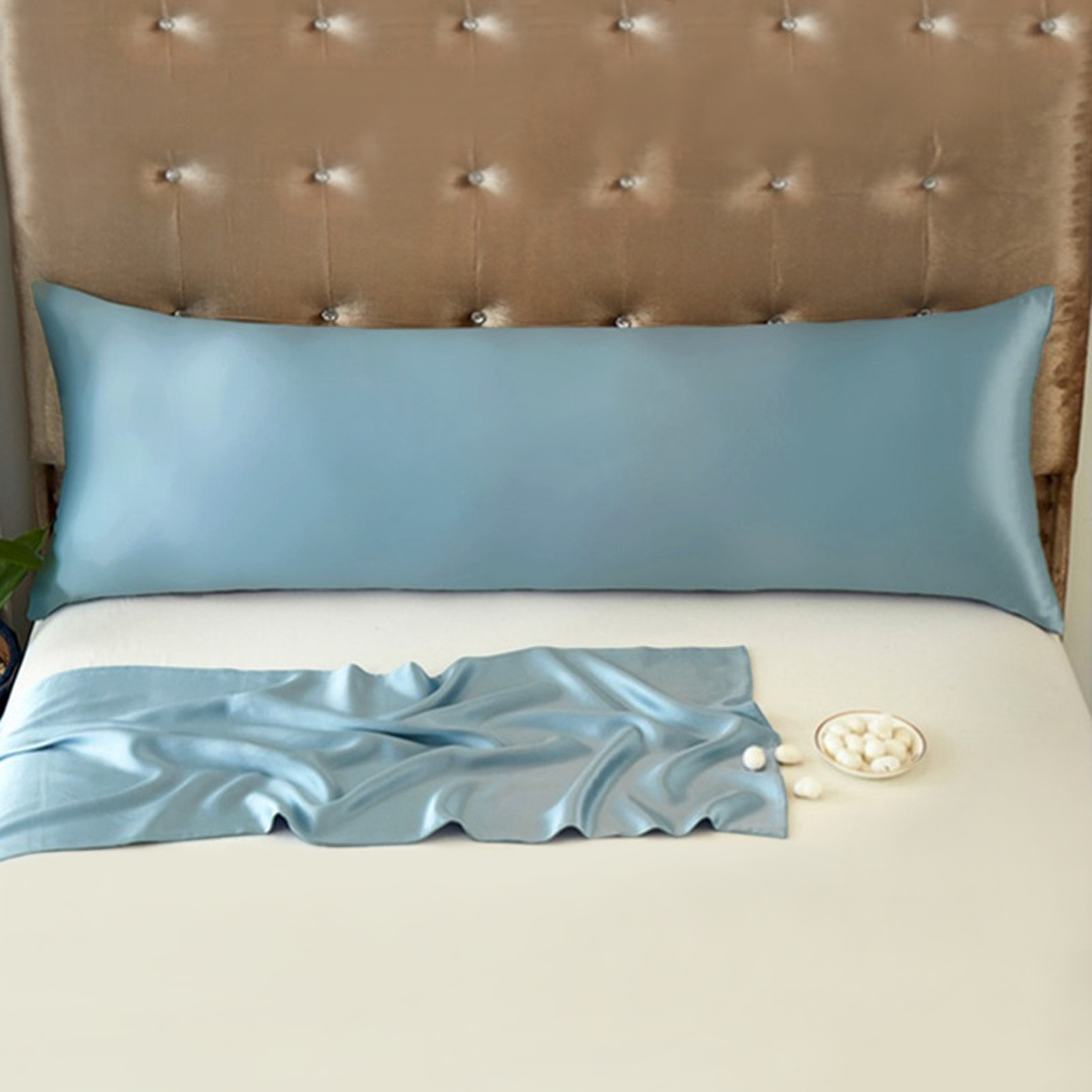 100% Pure Mullberry Silk Long  - Satin Pillowcase Silk のレビューと価格